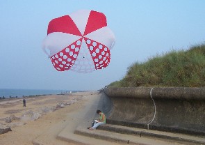 2-line parachute kite